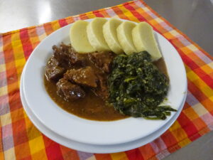 Hovězí na česneku, špenát - Obrázek 2